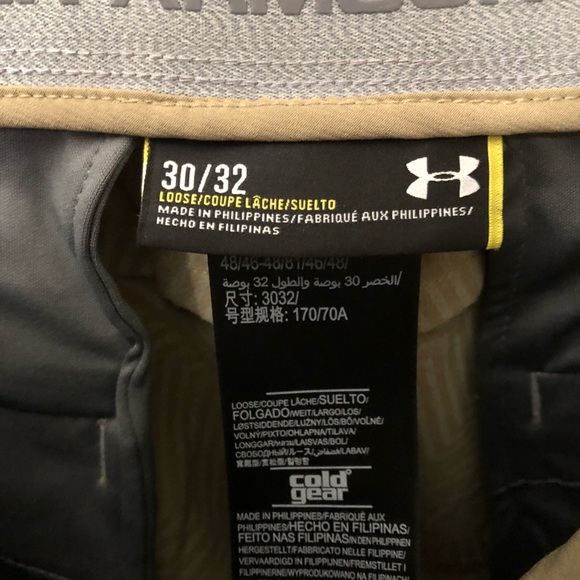 New Men’s Under Armour ColdGear Infrared Pants - Picture 6 of 6
